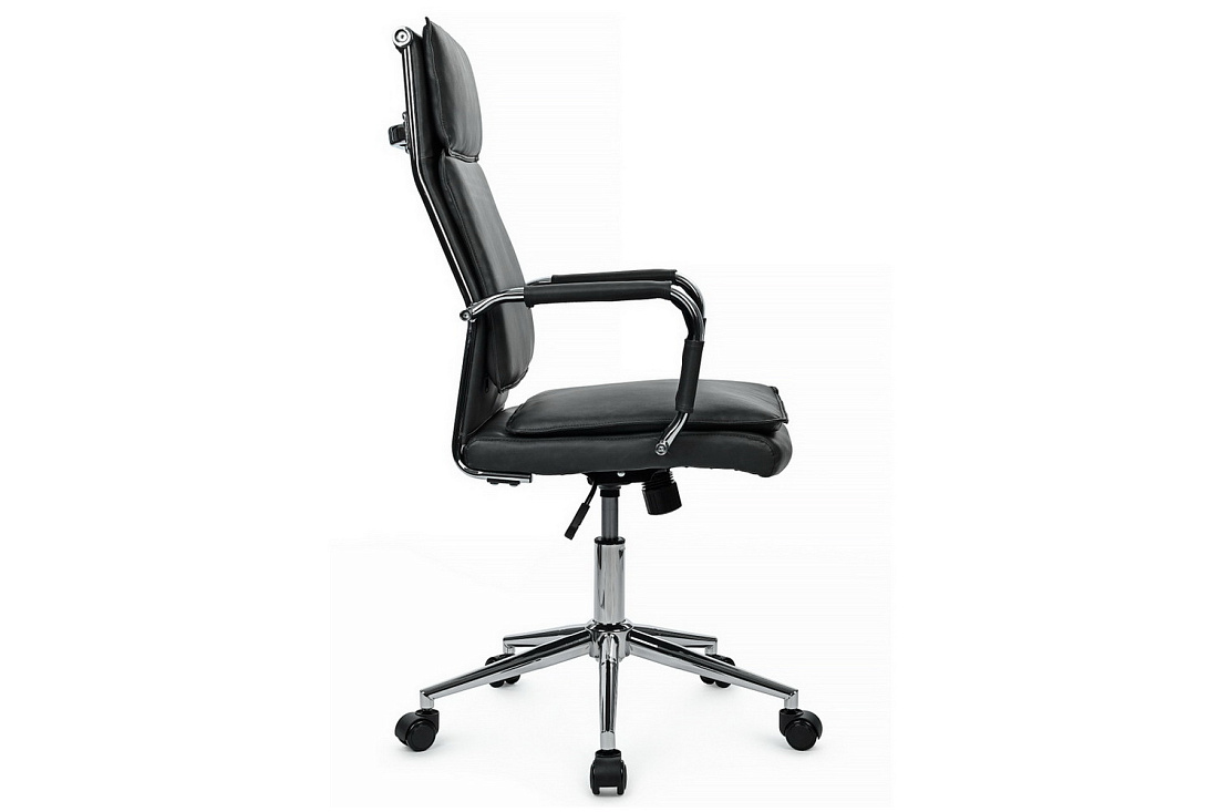 кресло руководителя rv chair dil 6018h тёмно-серая экокожа фото